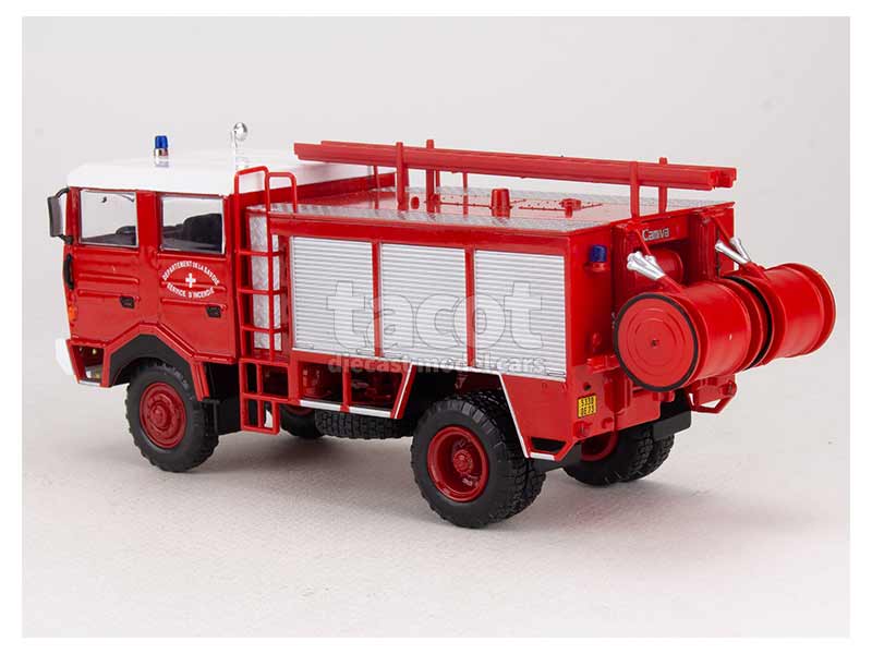 2076 Berliet GBD 4X4 Camiva Pompiers 1979
