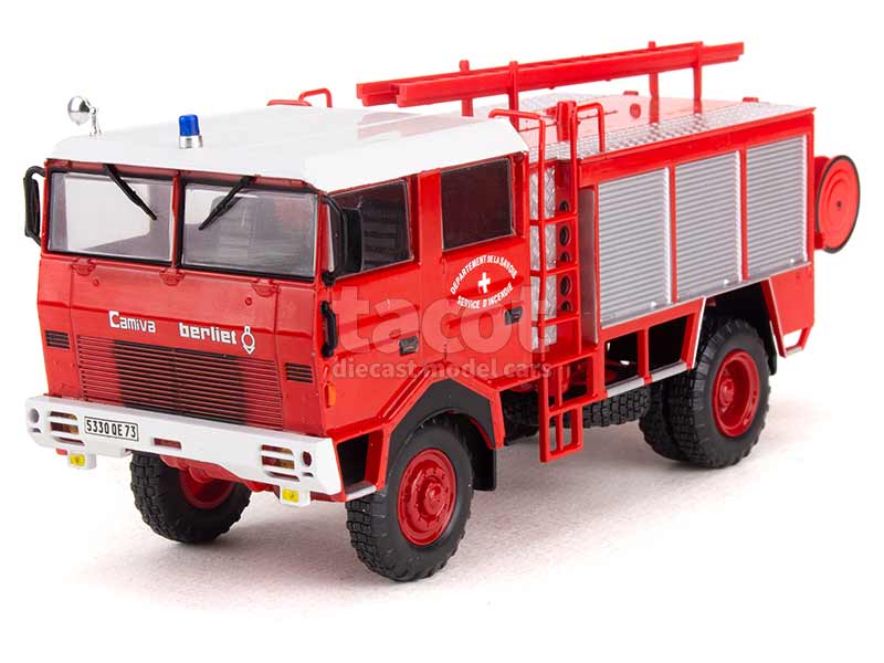 2076 Berliet GBD 4X4 Camiva Pompier 1979