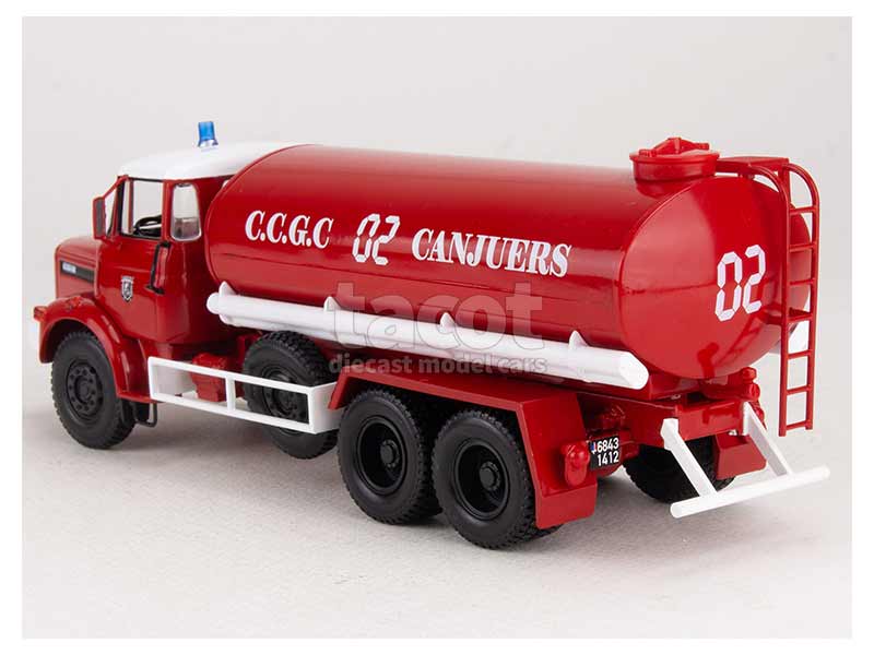 2084 Berliet GBH 280 6x6 Citerne Pompiers 1984