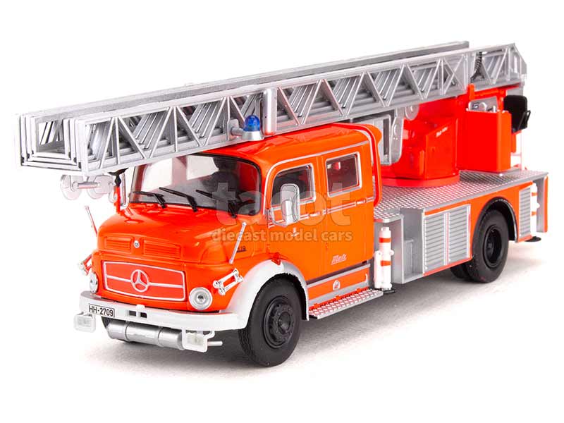 2085 Mercedes L1519 DLK30 Echelle Metz Pompiers 1966