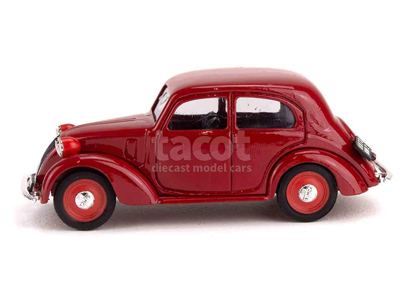 Brumm BM0262 SIMCA 8 N.38 LE MANS 1939 17th CAMERANO-LOUVEAU 1:43 Modellino