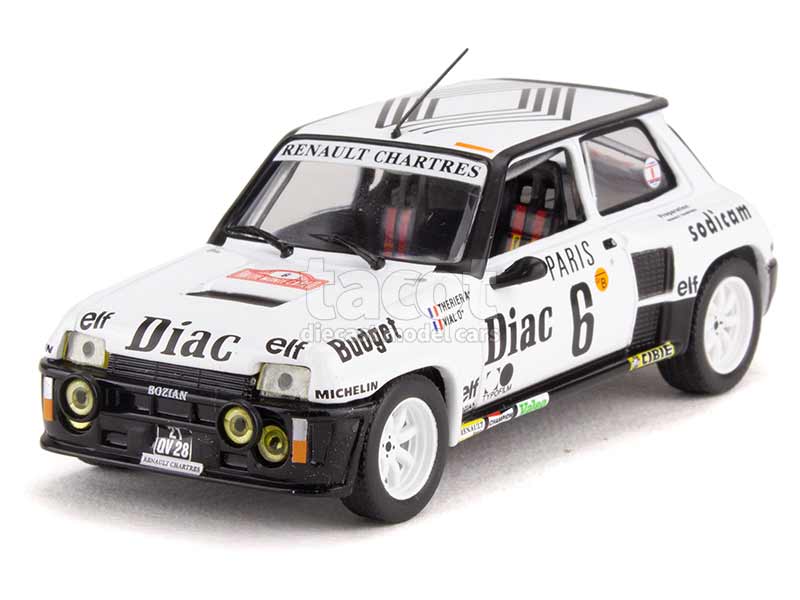1/18 NOREV 1989 RENAULT 5 GT TURBO #19 - SIMON RACING TEAM - RALLYE