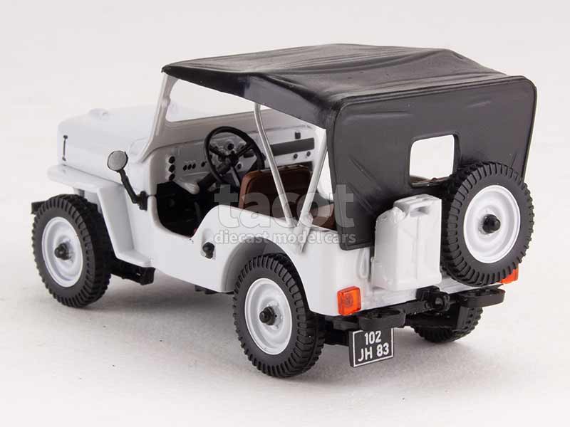 Véhicules miniatures de Jeep, 1:43