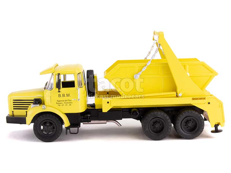 2389 Berliet GLM 12 6x4 Multibenne Marelle