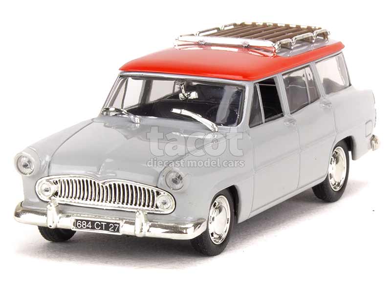 AT532 QUIRALU 1/43 VOITURE SIMCA MARLY BREAK BICOLORE Ref ?? SANS
