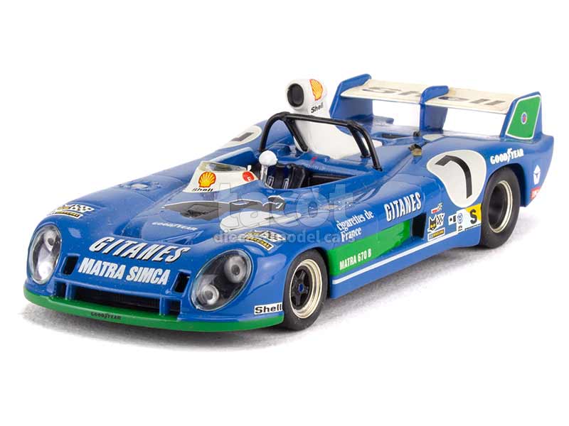 Voiture Slot Racing SRC Matra 670B Le Mans 1973 N°12 – Échelle 1/32 – Circuit Routier électrique