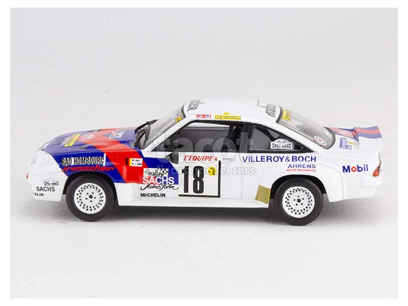 Miniature 1/43 IXO/ALTAYA Opel Manta 400 – Rallye Monte-Carlo 1986