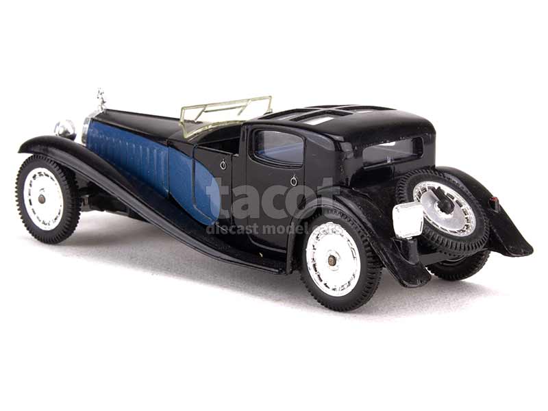 Miniature Bugatti Royale Coupé De Ville 1928 - Solido 1/43, Bleue - Occasion Collection