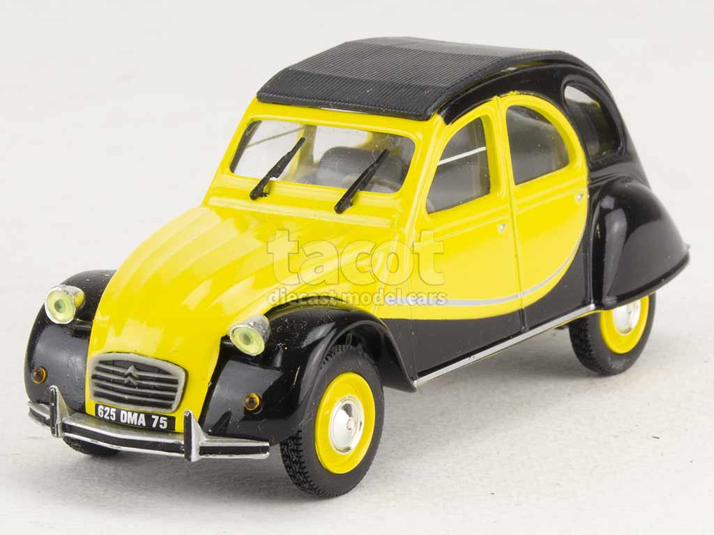 DIV30 Voiture 1/43 IXO altaya cadeau Citroën 2CV Charleston 1982