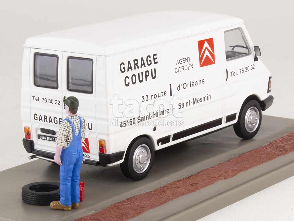 Modèle Réduit Citroën C35 Porte-Nacelle 1975 - 1/43 - Métal - Modèle Presse Neuf