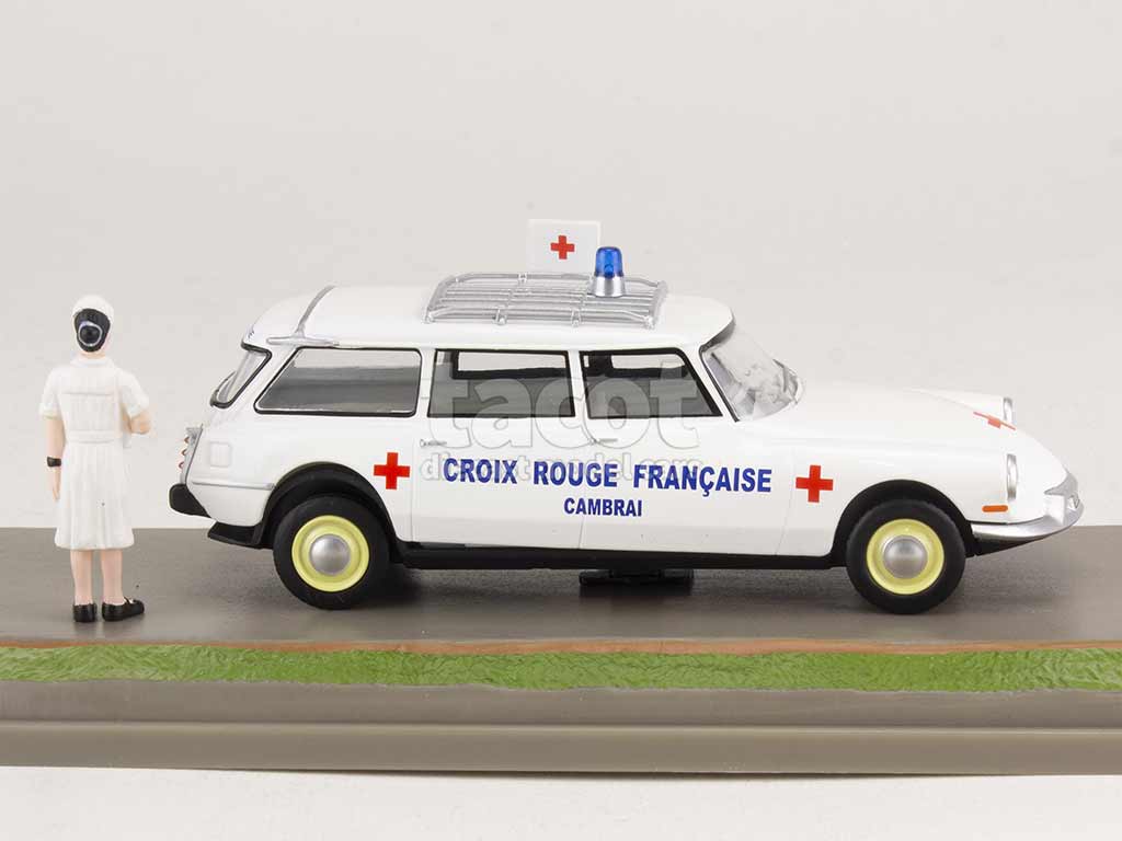 Citroën - ID19 Break Ambulance 1962 - Modèle Presse - 1/43 - Autos