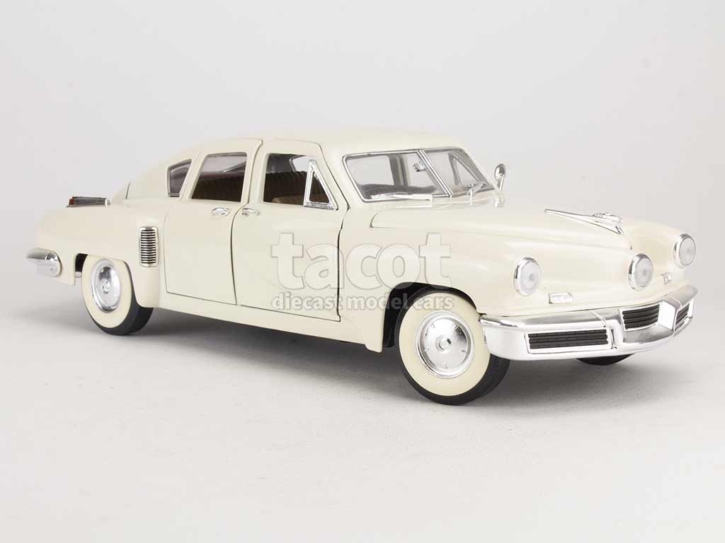 Tucker Torpedo 1948 Rouge – Miniature 1/18 Kyosho 08201R – Occasion (Défauts)
