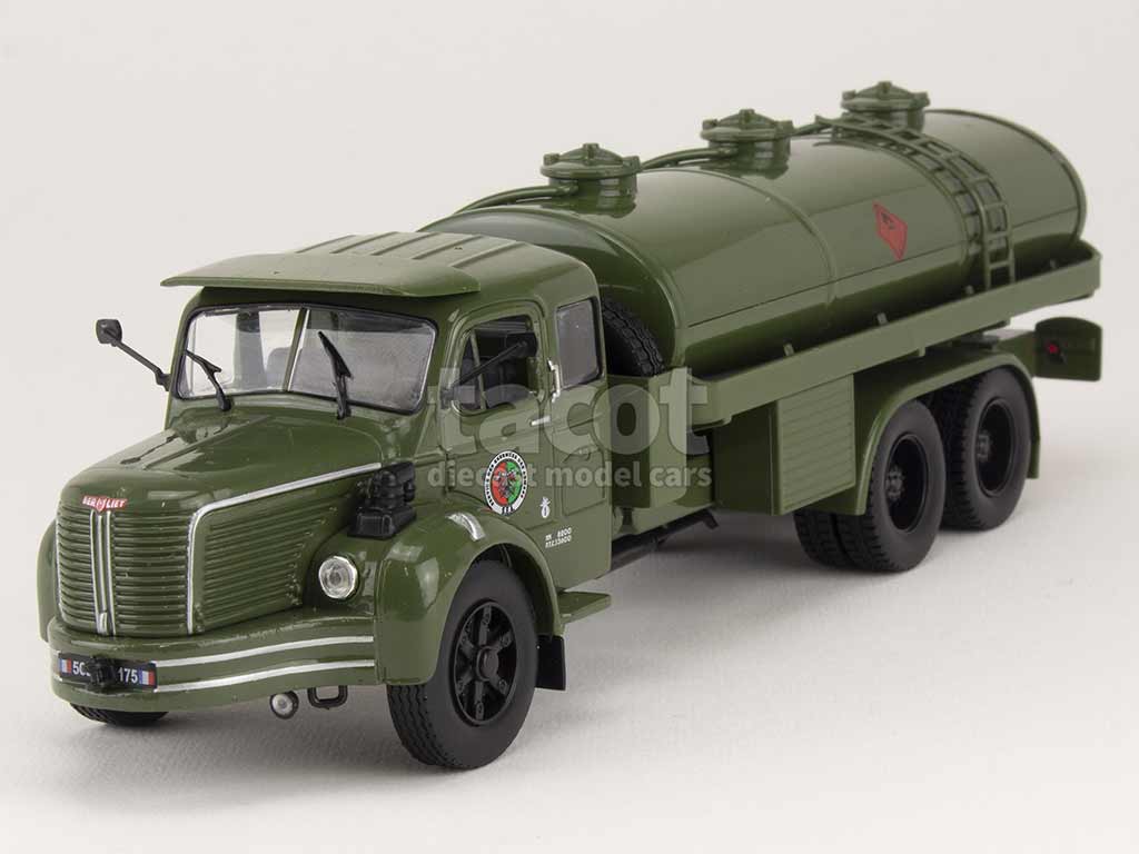 Camion-citerne Militaire Berliet-Sides GLC 28 – OPO 10 – Échelle 1:43 – Modèle De Collection Métallique