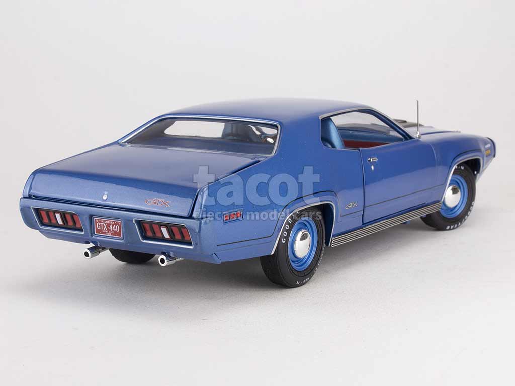 Plymouth GTX 1971 440+6 Hardtop 30º Aniversário 1:18 Autoworld - 19 anos! Loja on-line de