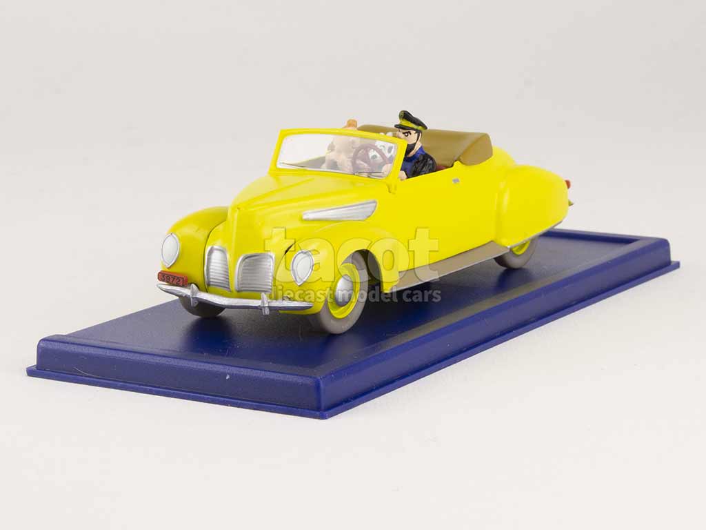 Tintin - 1x Voiture 1:24 La décapotable de Haddock + 2x - Catawiki