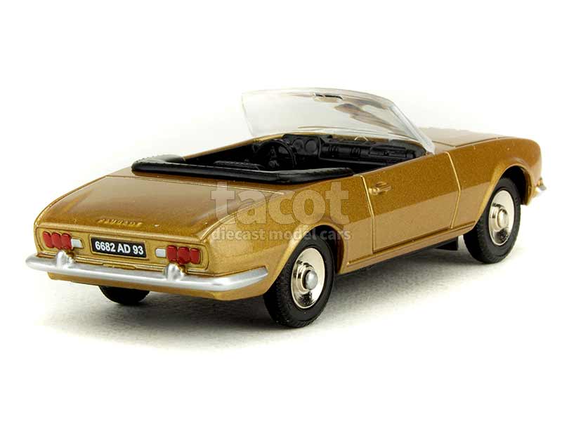 Dinky Peugeot 504 ミニカー Dinky toys - Peugeot 504 - neuf en boite blister ref 1415