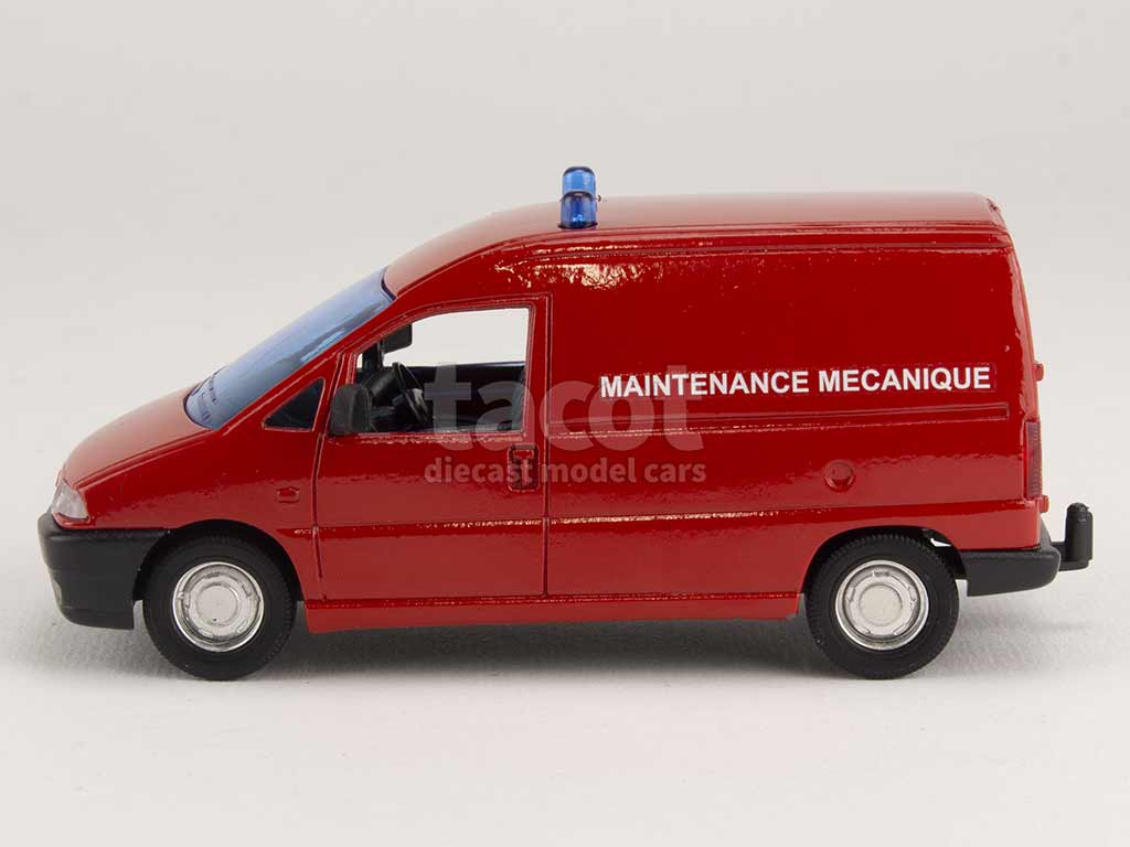 Miniature Norev 1/43 – Peugeot Expert Fourgon Tôlé Jaune 2004 (Très Bon état)