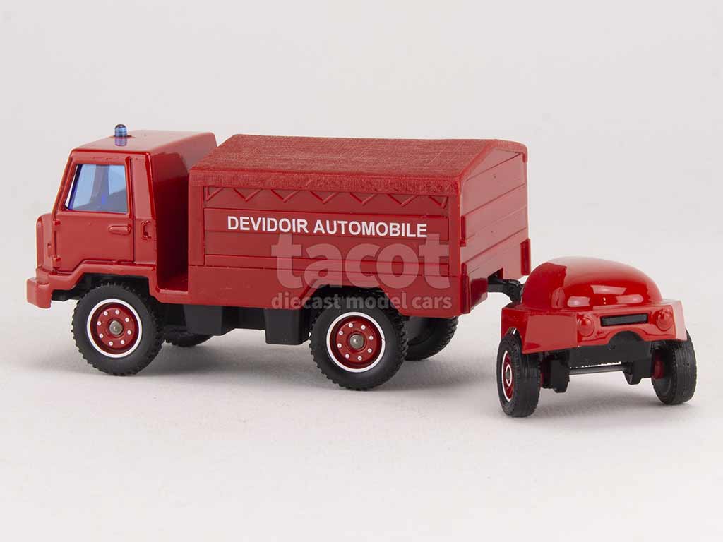 3044 Berliet 4x4 Camiva/ Moto Pompe Guinard Pompiers