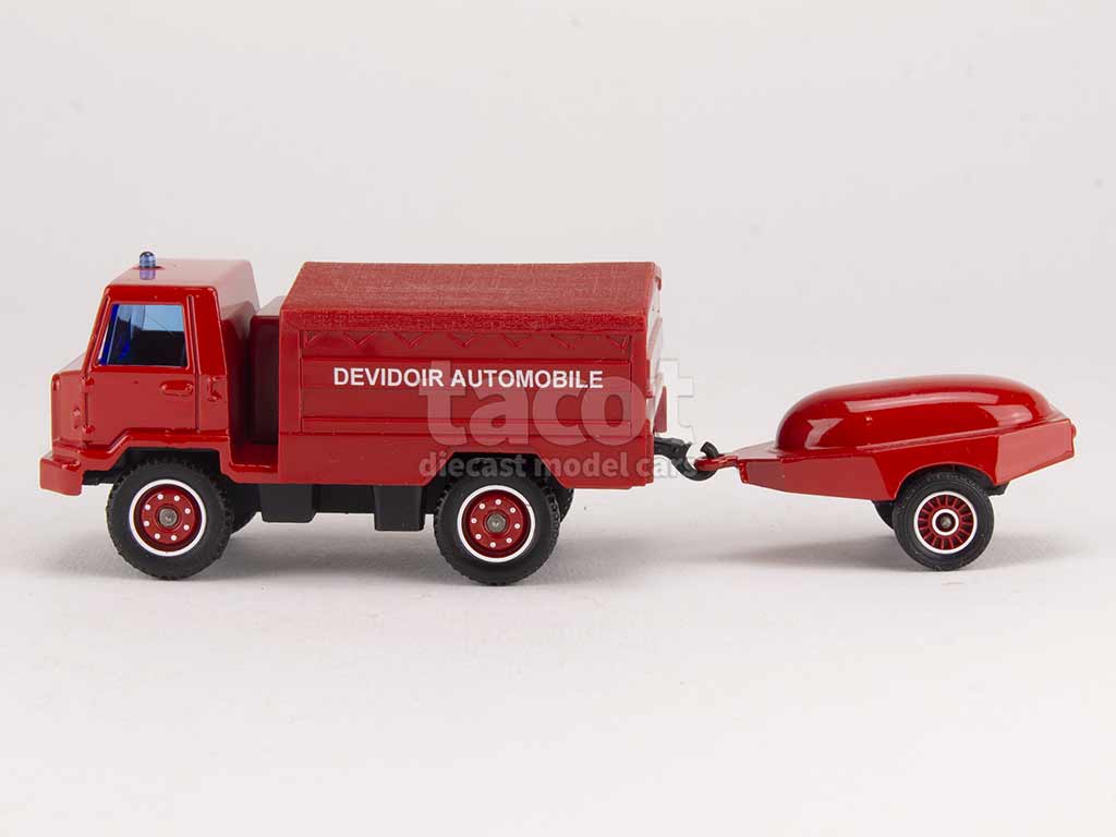 3044 Berliet 4x4 Camiva/ Moto Pompe Guinard Pompiers