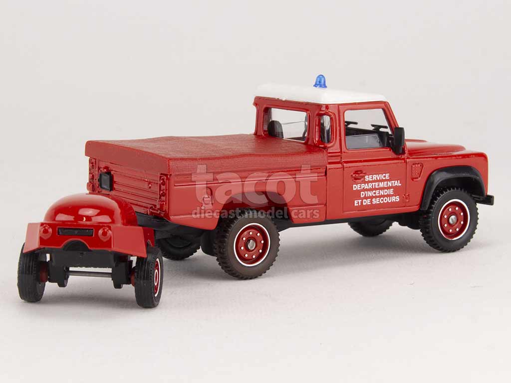 3046 Land Rover Defender Pick-Up/ Moto Pompe Pompiers