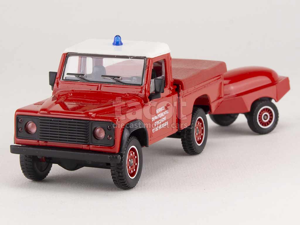 3046 Land Rover Defender Pick-Up/ Moto Pompe Pompiers