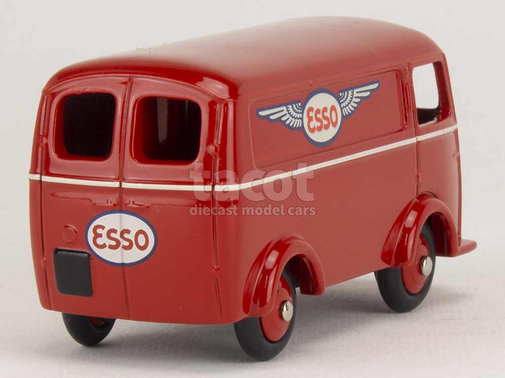 Dinky Toys / Atlas - PEUGEOT D3A Fourgon tolé LAMPE MAZDA réf. 25B Neuf
