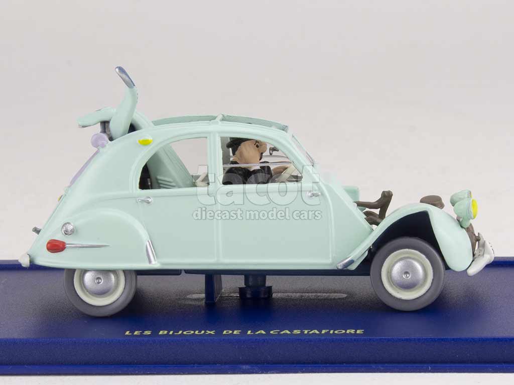 Atlas, Citroën 2CV, Scale 1:43, Diecast Miniature, The Castafiore