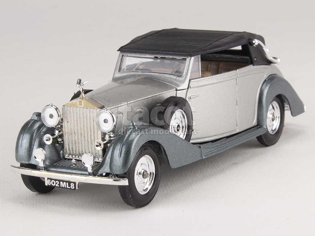 OXFORD 43RRP3003 Rolls Royce Phantom III Sedanca de Ville Mulliner (Dark Red) 1/43