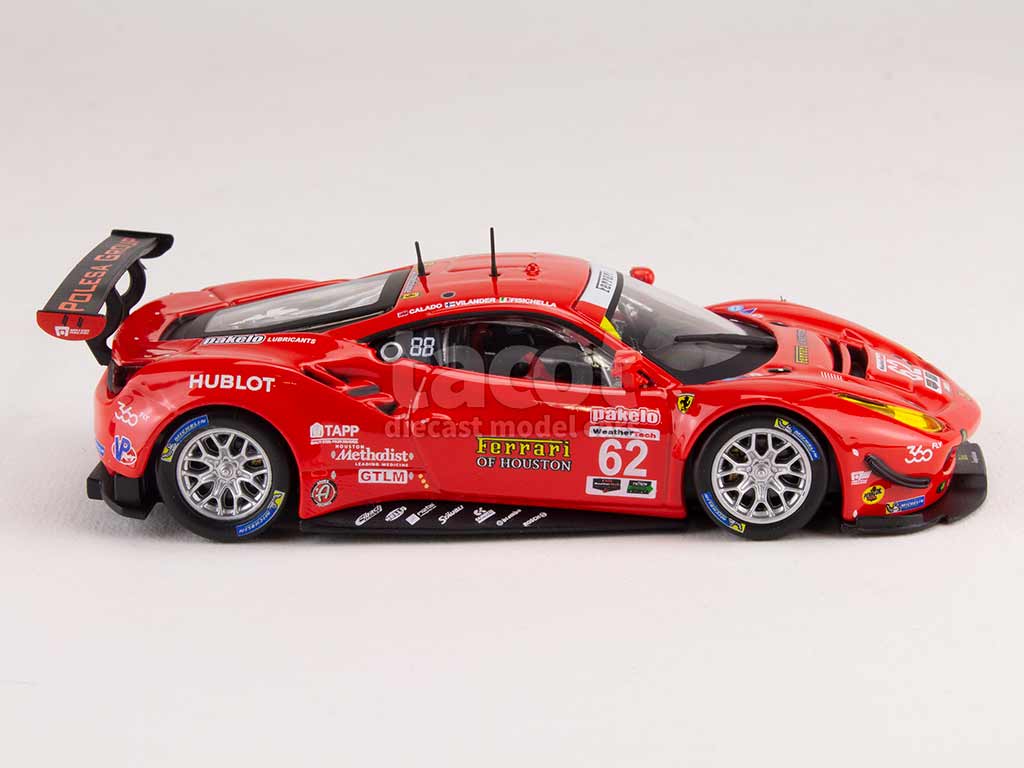 Altaya 1/43 Ferrari 488 GTE Daytona 2017 #63 - Modèle Réduit Diecast - Neuf