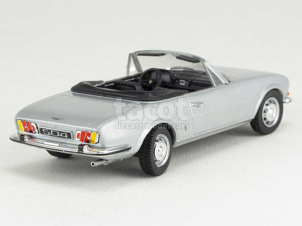 Peugeot 504 Cabriolet 1969 - Norev échelle 1/43, Occasion Sans Boîte, Sortie De Vitrine