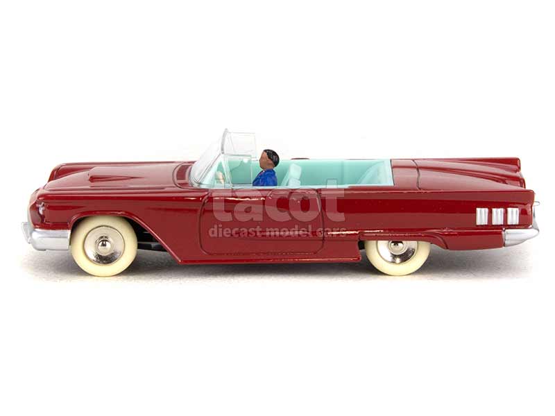 Ford Thunderbird 1955 Rouge Miniature Minichamps 1/43 – édition Limitée à 1632 Exemplaires, Voiture De Sport Cabriolet En Métal