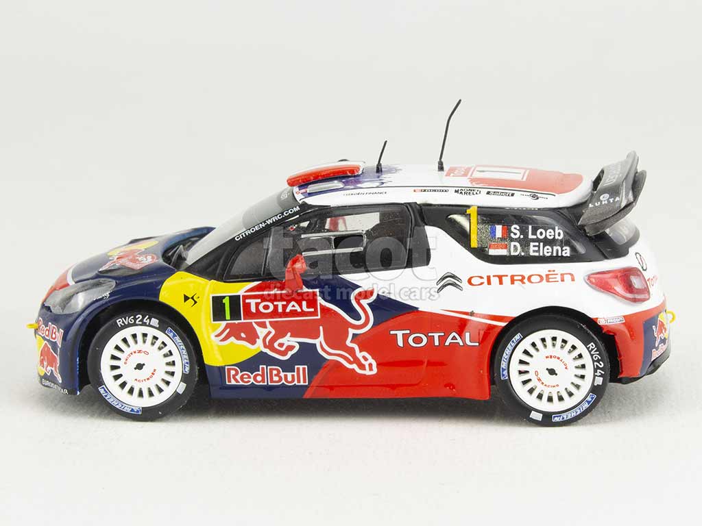 Citroën DS3 N°1 Winner Monte Carlo 2012 SPARK 1/43 en boite