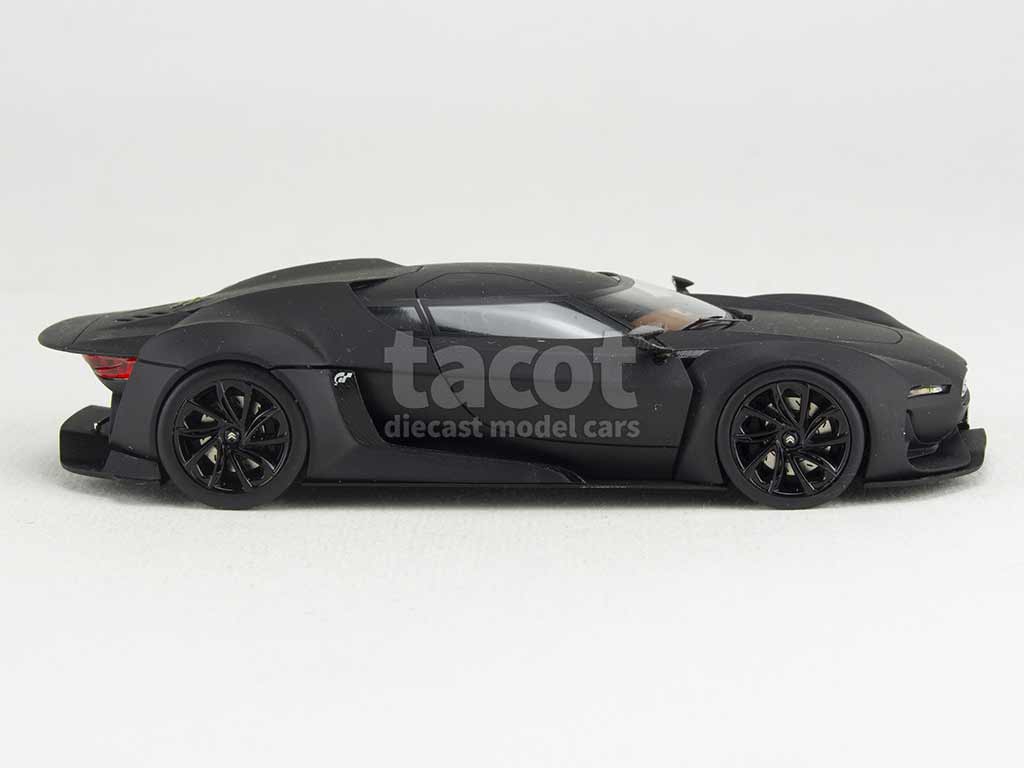 ミニカー GT by CITROEN (Black) hpi-racing Citroën - GT Concept Car 2008 - Hpi-racing - 1/43 - Autos