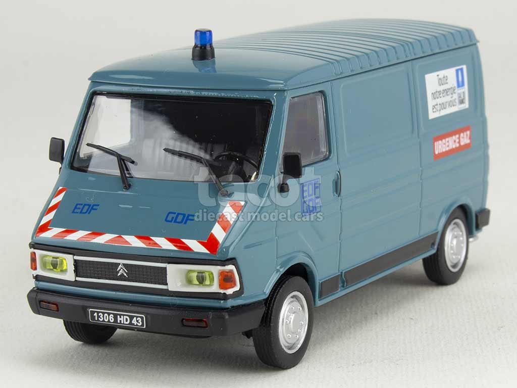 Miniature Atlas 1/43 - Citroën C35 Fourgon Déménagement LALLEMENT - 1980