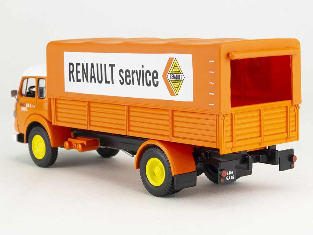 Bus Saviem SC1 La Poste 1962 - Atlas 1/43 Miniature Jaune