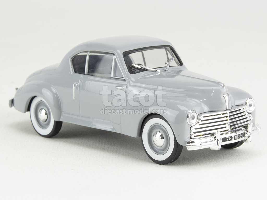 Leader 1/43 Peugeot 203 U Fourgonnette 1952 - Gris - Résine - Collection