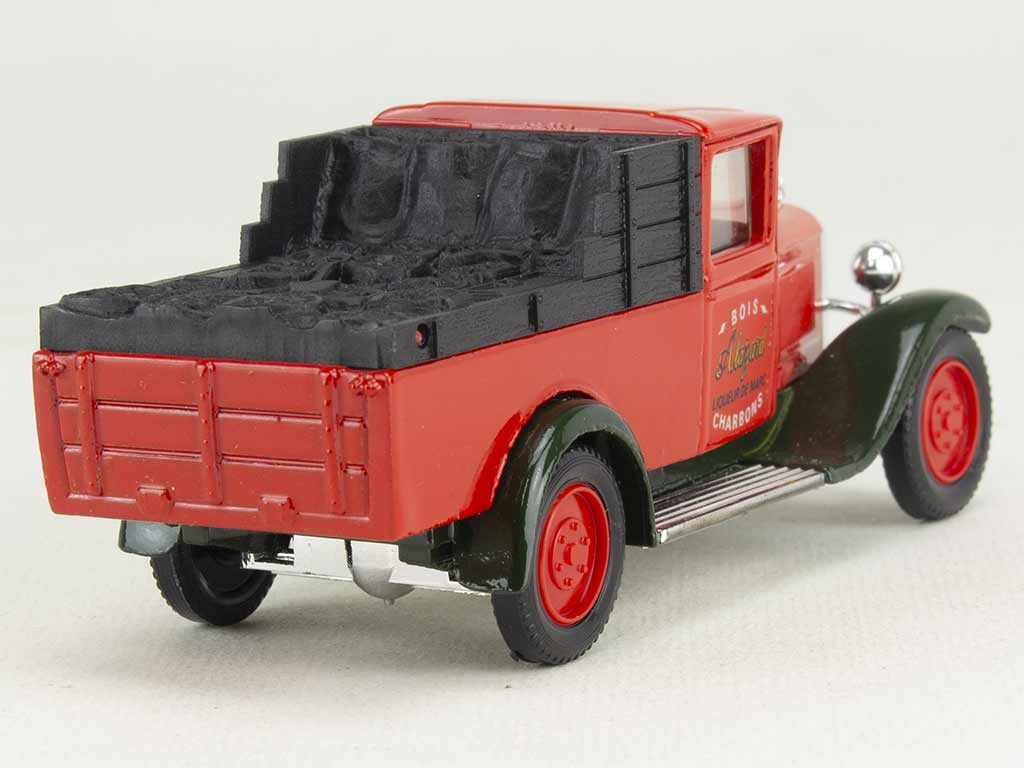 Miniature Citroën C4F Roadster 1931 - Techni-France Miniatures 1/43 - Vert Feuillage