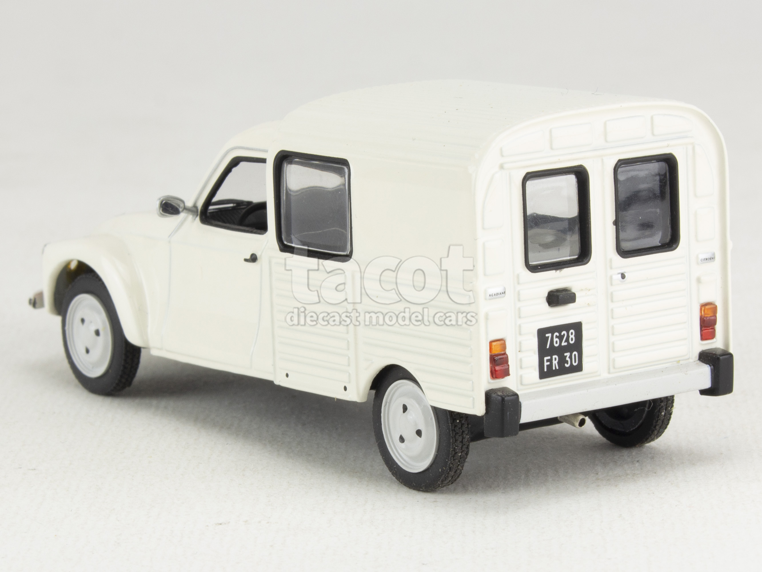 Modèle Réduit Citroën Acadiane 1977 - Échelle 1:6, Couleur Jaune, Neuf Sans Fascicule