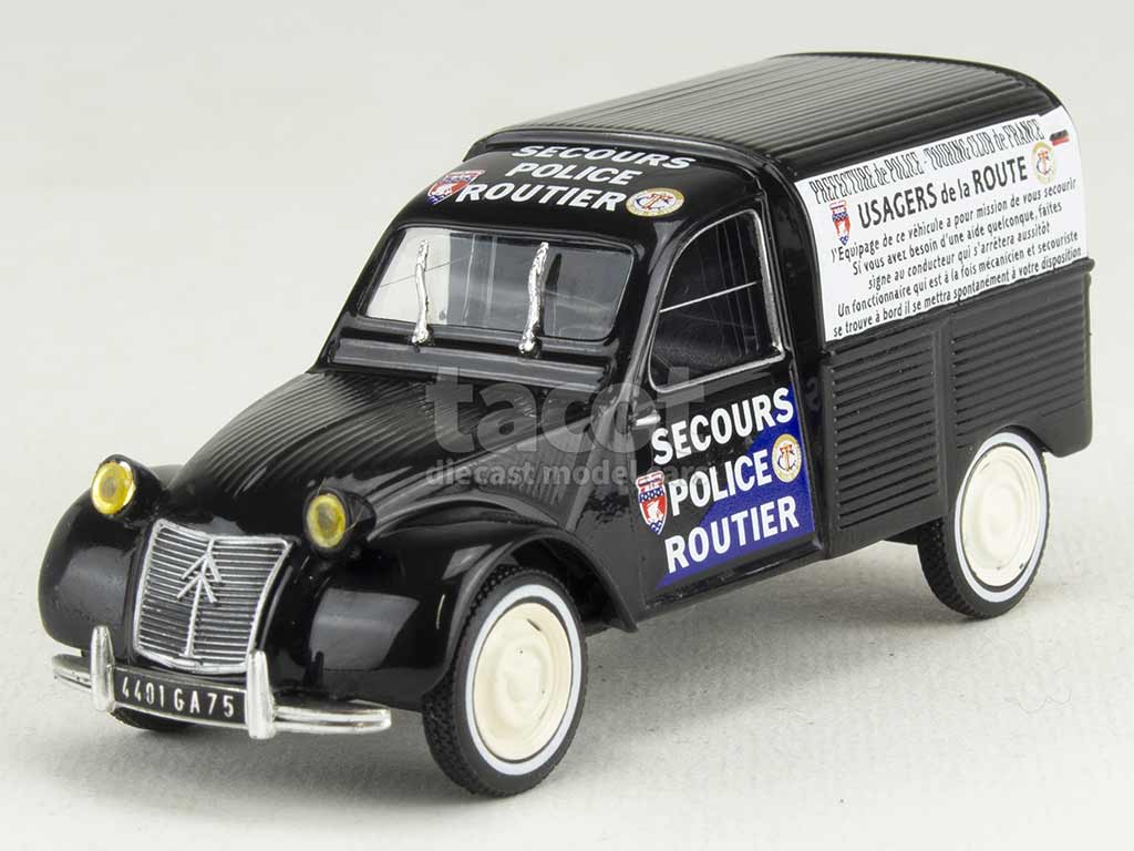 Citroën 2cv Fourgonnette Secours Routier Français Eligor 1/43 - Collection