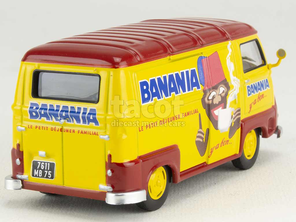 Renault - Estafette Banania - Modèle Presse - 1/43 - Autos Miniatures