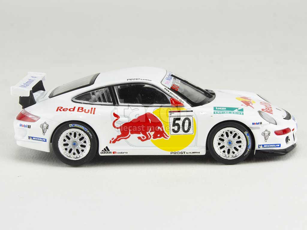 Porsche 911 GT3 Cup – Sébastien Loeb – Paul Ricard 2011 – Altaya 1/43 – Sous Cloche