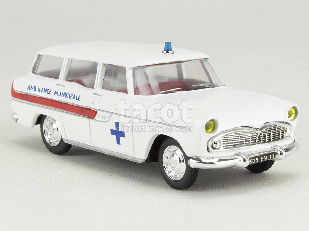 3637 Simca Marly Ambulance Municipale