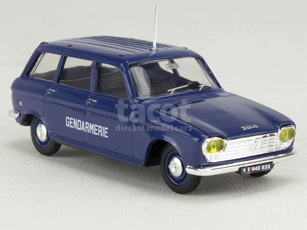 3645 Peugeot 204 Break Gendarmerie