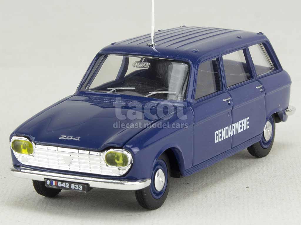 3645 Peugeot 204 Break Gendarmerie