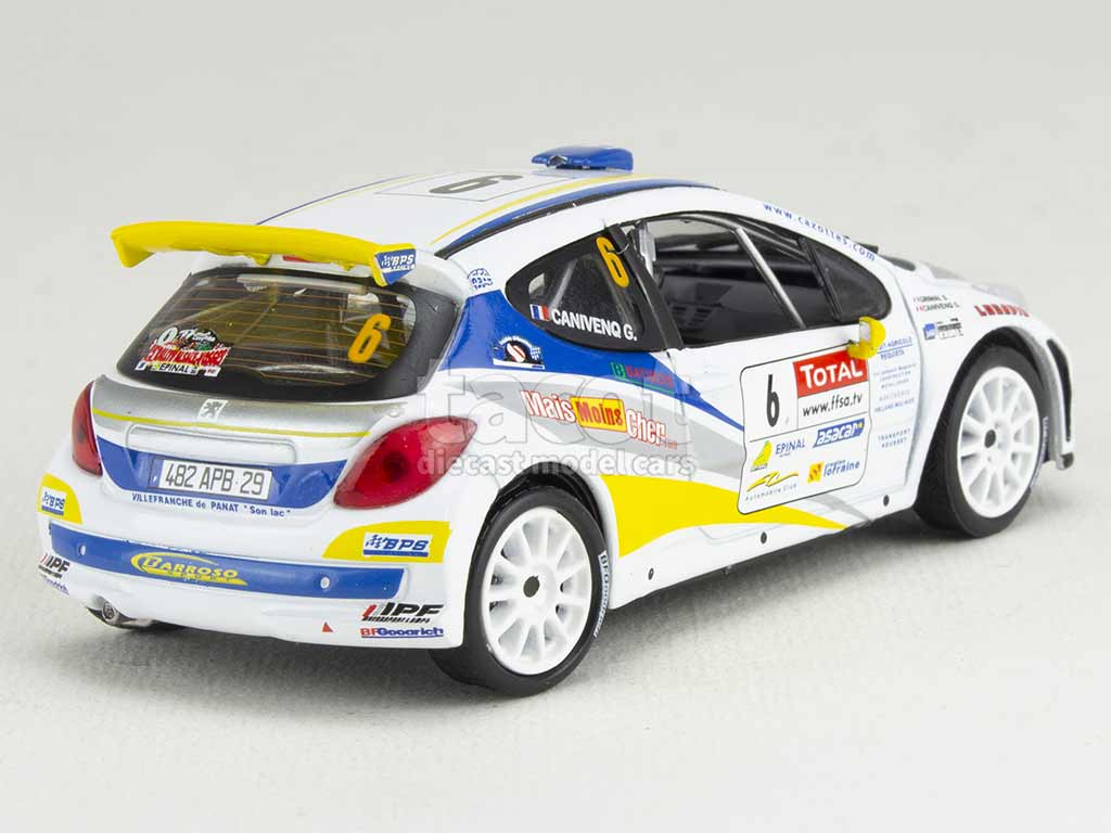 3693 Peugeot 207 S2000 Alsace Vosges 2009