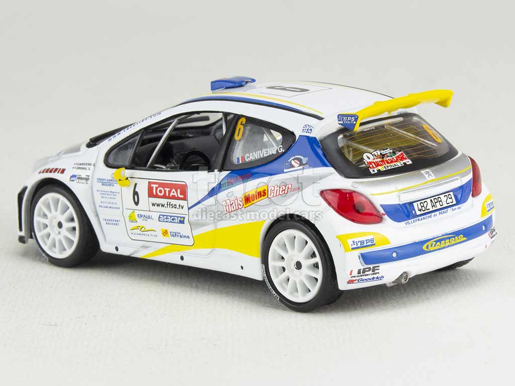 3693 Peugeot 207 S2000 Alsace Vosges 2009