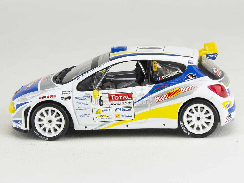 3693 Peugeot 207 S2000 Alsace Vosges 2009