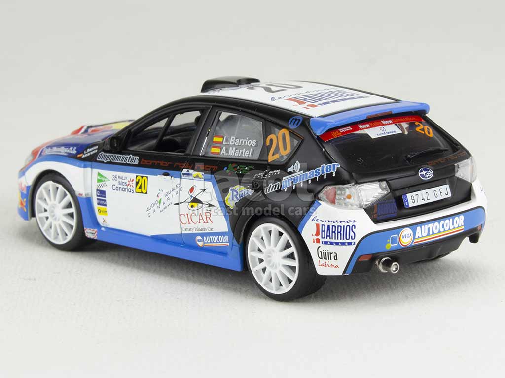 3707 Subaru Impreza WRX STi Canaries 2011