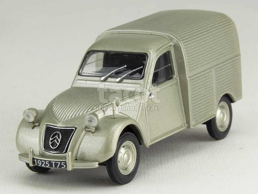 Modellino Auto Welly 1:43 – Citroen 2CV Fourgonnette 3 Pollici (8cm) – Metallo Zama, Collezionismo