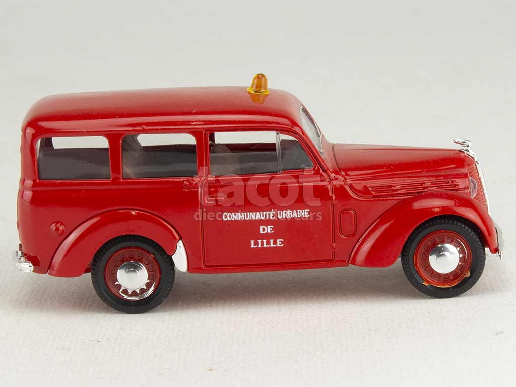 Miniature CIJ Code 3 SB 1/43 - Renault Juvaquatre 300 KGS Pompiers